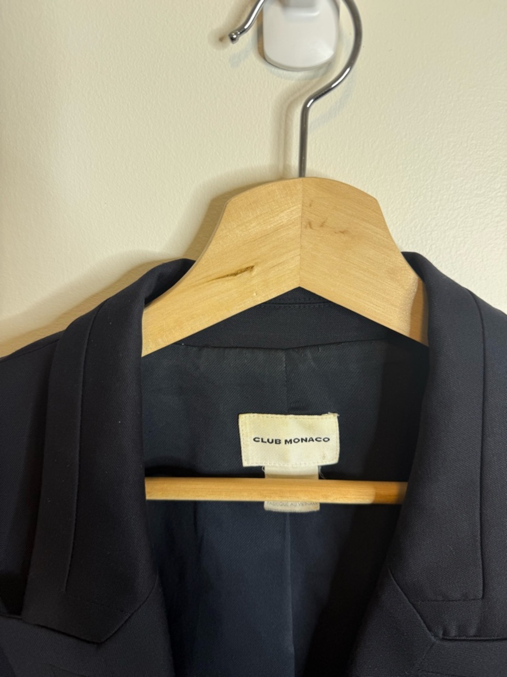 Club Monaco double breasted black blazer size 8 - Picture 5 of 11